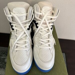 Gucci Men’s Basket High top Sneakers Size US 11